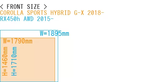 #COROLLA SPORTS HYBRID G-X 2018- + RX450h AWD 2015-